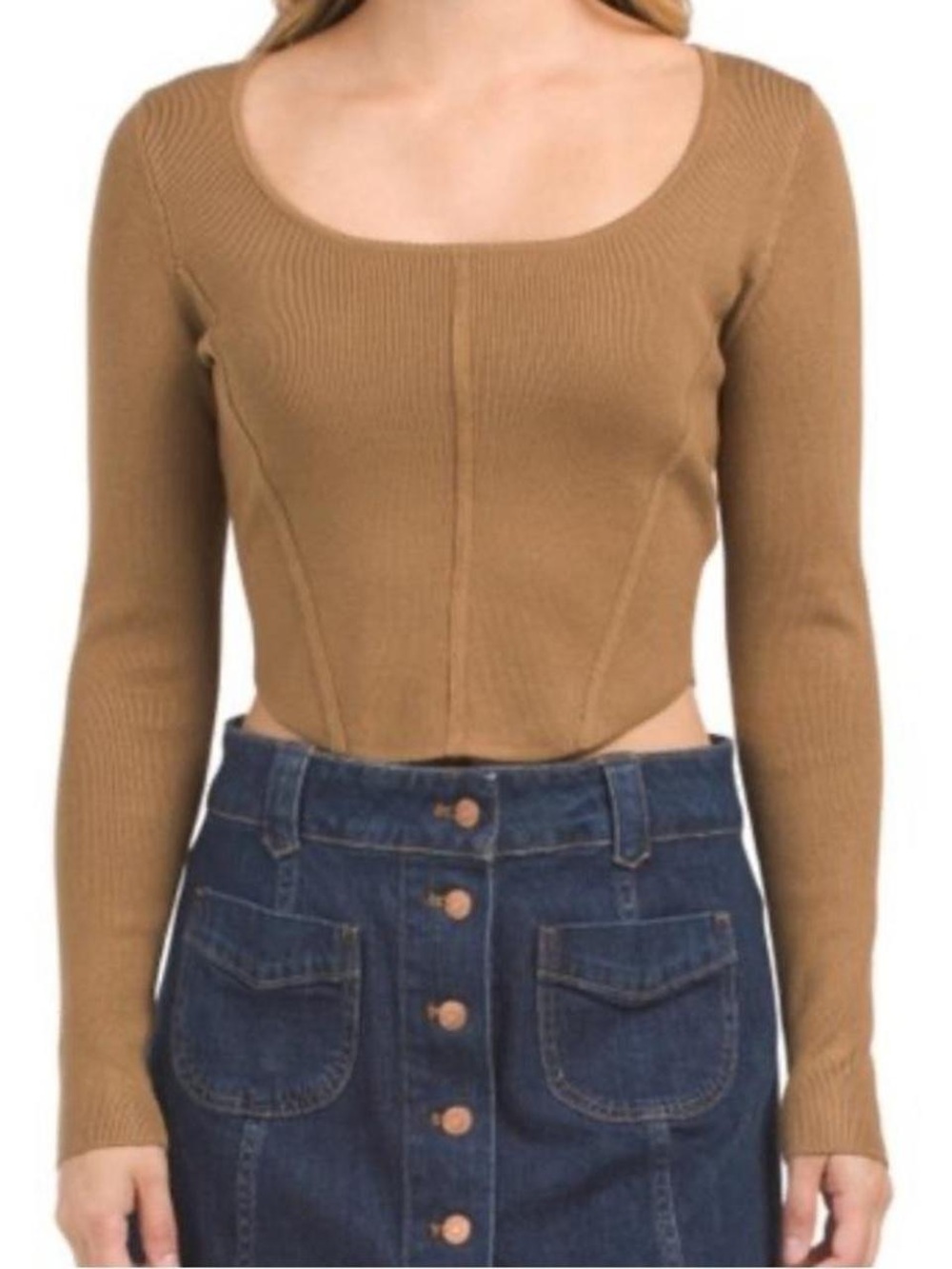 House of Harlow 1960 Ribbed Long Sleeve